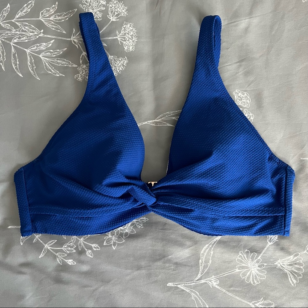 Blue Shade & Shore Bikini Top